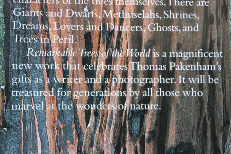 REMARKABLE TREES OF THE WORLD  by Thomas Pakenham
