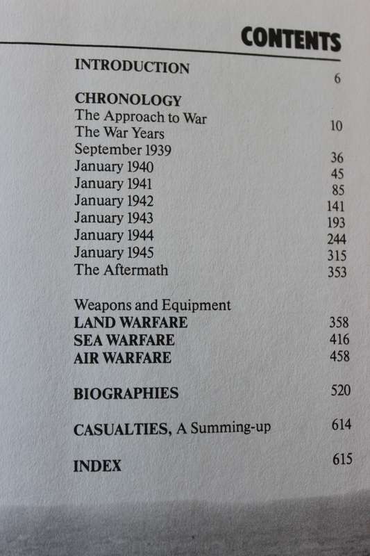 THE ALMANAC OF WORLD WAR II  Edited by Brigadier Peter Young