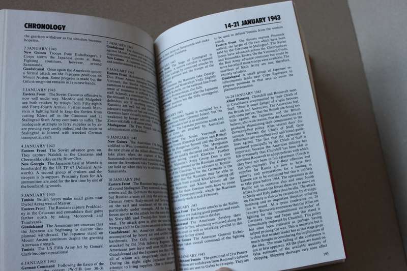 THE ALMANAC OF WORLD WAR II  Edited by Brigadier Peter Young
