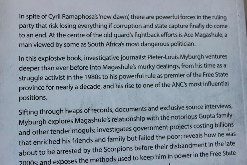 GANGSTER STATE  (Unravelling Ace Magashule's Web of Capture)  by Pieter-Louis Myburgh