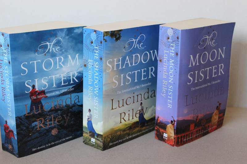 SEVEN SISTER SERIES: Storm Sister, Shadow Sister and Moon Sister  by Lucinda Riley (3 Softcovers)