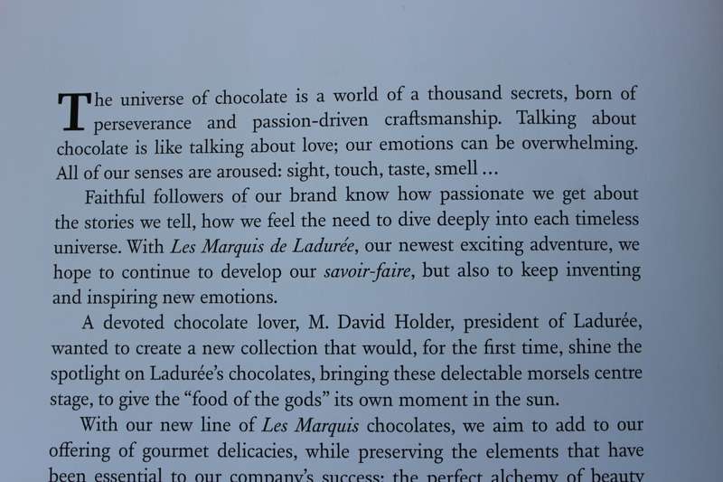 CHOCOLAT: The Art of the Chocolatier. Text: Serge Gleizes Recipes: Vincent Lemains