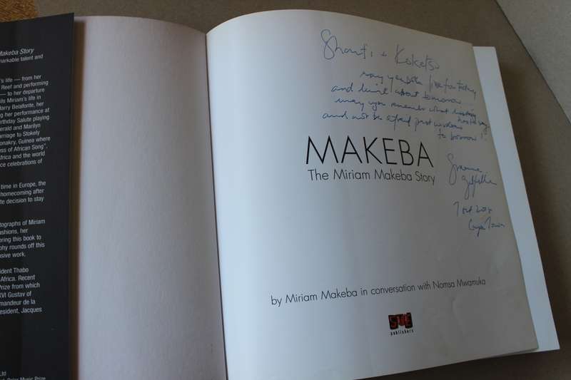 MAKEBA: THE MIRIAM MAKEBA STORY Miriam Makeba in conversation with Nomsa Mwamuka