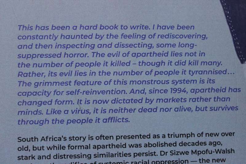 THE NEW APARTHEID  by Sizwe Mpofu-Walsh