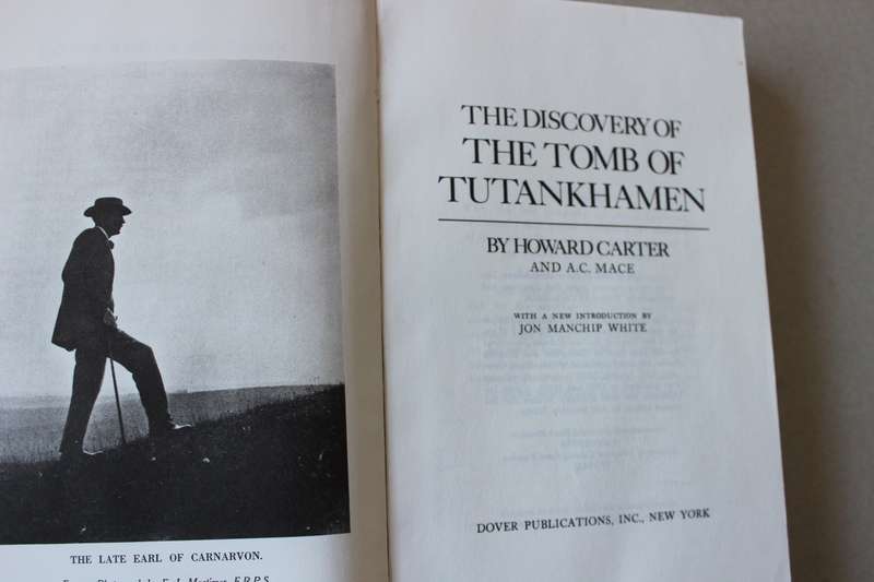THE DISCOVERY OF THE TOMB OF TUTANKHAMEN  by Howard Carter and S.C. Mace