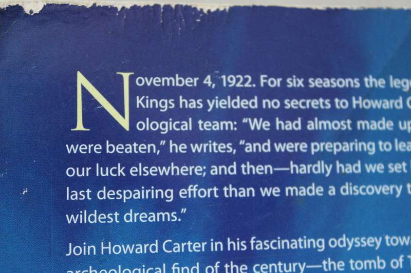 THE DISCOVERY OF THE TOMB OF TUTANKHAMEN  by Howard Carter and S.C. Mace