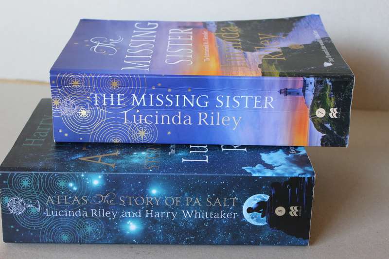 2 BOOKS  SEVEN SISTER SERIES The Missing Sister and Atlas: Story of Pa Salt