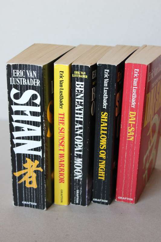 FIVE TITLES  by Eric Van Lustbader (Paperbacks)