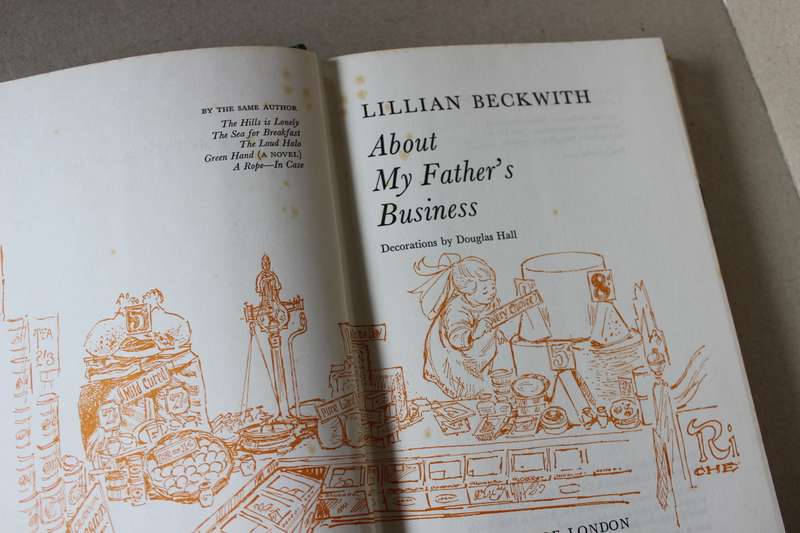 ABOUT MY FATHER'S BUSINESS  by Lillian Beckwith