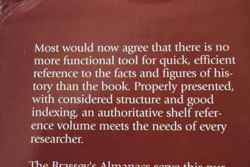 BRASSEY'S ALMANAC OF THE AMERICAN CIVIL WAR  by Philip Katcher