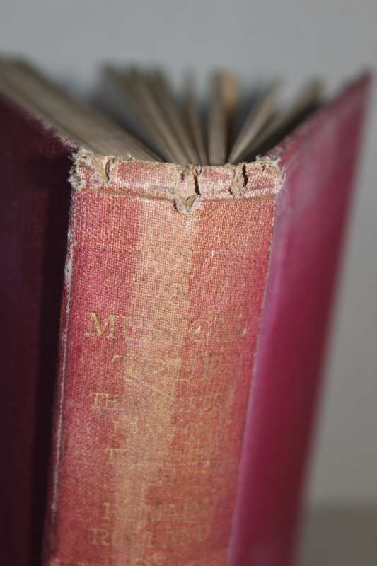 A MUSICAL TOUR THROUGH THE LAND OF THE PAST  by Romain Rolland