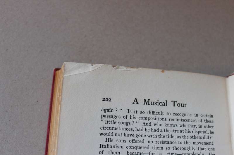A MUSICAL TOUR THROUGH THE LAND OF THE PAST  by Romain Rolland