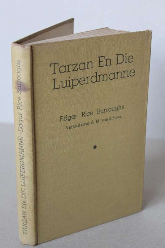 TARZAN EN DIE LUIPERDMANNE  deur Edgar Rice Burroughs (Nr. 16)  Vertaal deur: A. M. van Schoor