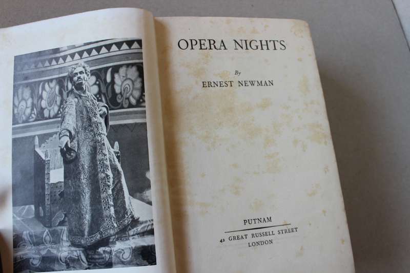 OPERA NIGHTS  by Ernest Newman
