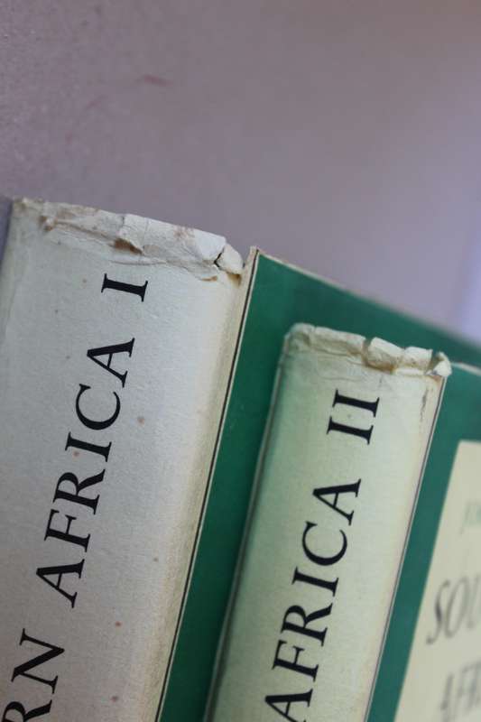 TWO VOLUMES: SOUTHERN AFRICA  A GEOGRAPHICAL STUDY  by John H. Wellington