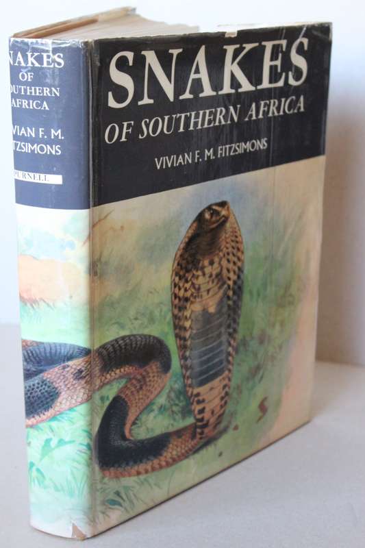 SNAKES OF SOUTHERN AFRICA  by Vivian F. M. Fitzsimons
