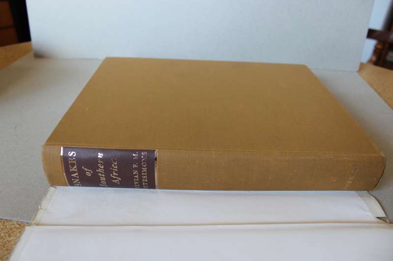 SNAKES OF SOUTHERN AFRICA  by Vivian F. M. Fitzsimons