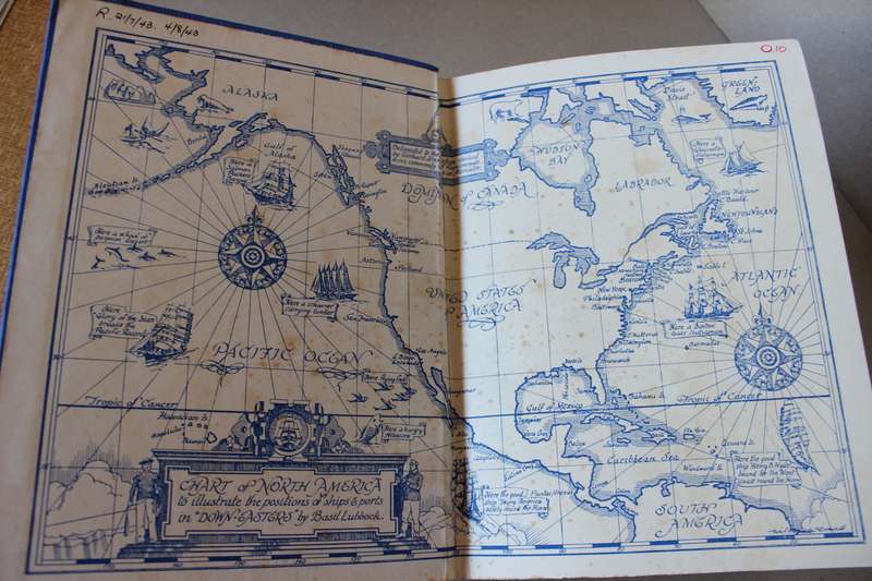 THE DOWN EASTERS - AMERICAN DEEP-WATER SAILING SHIPS 1869 - 1929  by basil Lubbock