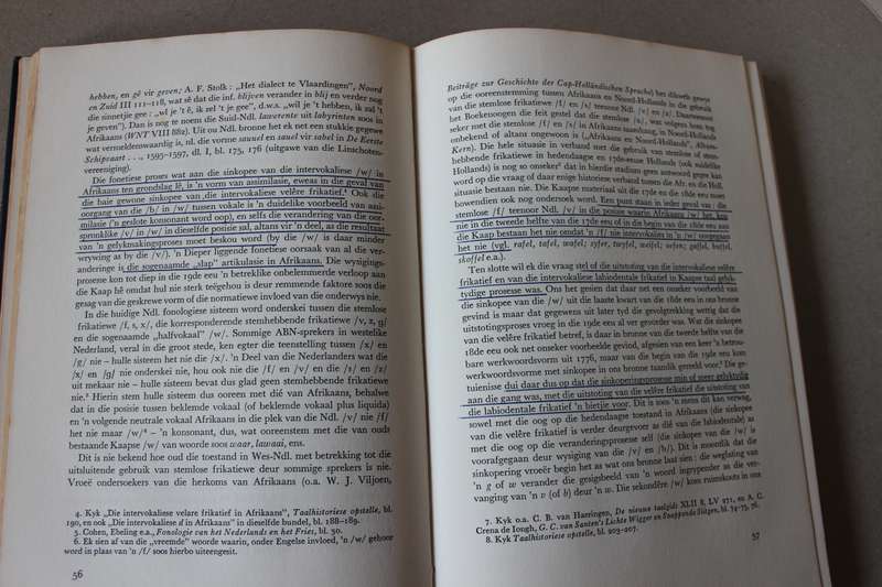 AFRIKAANS -HOLLANDS IN DIE AGTIENDE EEU  deur J. du P. Scholtz
