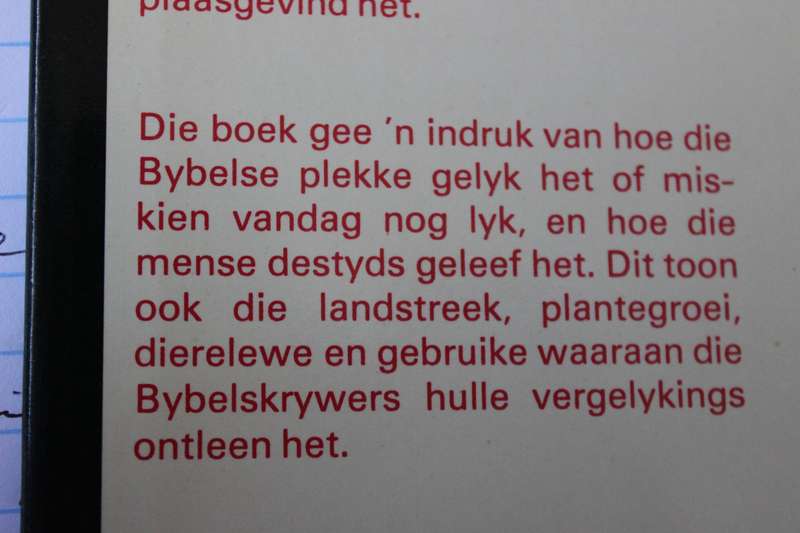 FOTOGIDS TOT DIE OU EN NUWE TESTAMENT  deur  W. L. Maree