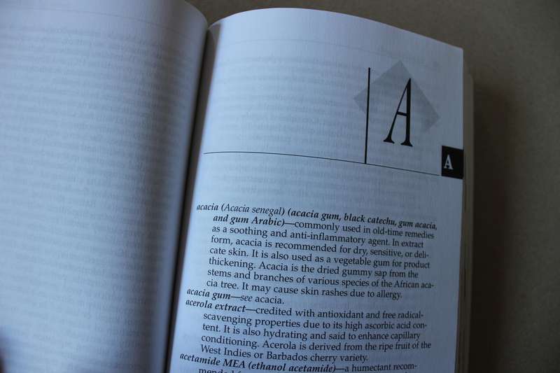 SKIN CARE AND COSMETIC INGREDIENTS DICTIONARY   by Natalia Michalun