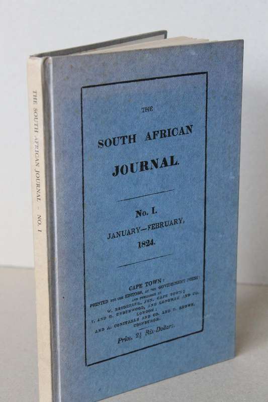 THE SOUTH AFRICAN JOURNAL  No 1 January- February 1824  S A Library Reprint Series 4 (i)