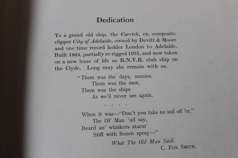 DEEP-WATER SAIL  by Harold A. Underhill