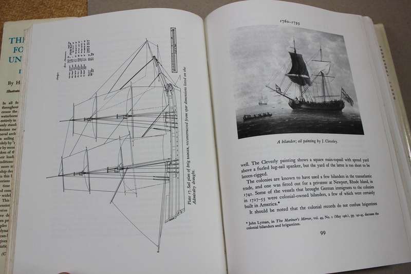 THE SEARCH FOR SPEED UNDER SAIL 1700 - 1855  by Howard I. Chapelle