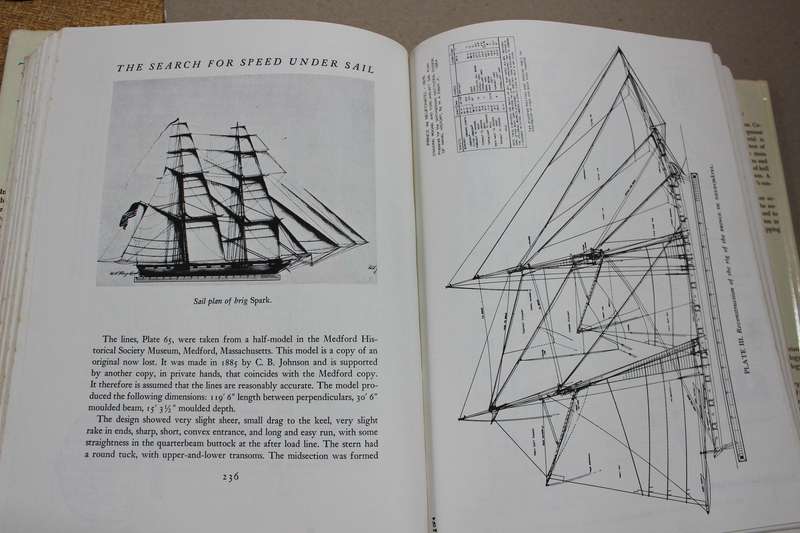 THE SEARCH FOR SPEED UNDER SAIL 1700 - 1855  by Howard I. Chapelle