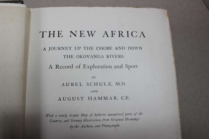 THE NEW AFRICA - A Journey up the Chobe and down Okovanga Rivers by Aurel Schulz and August Hammar