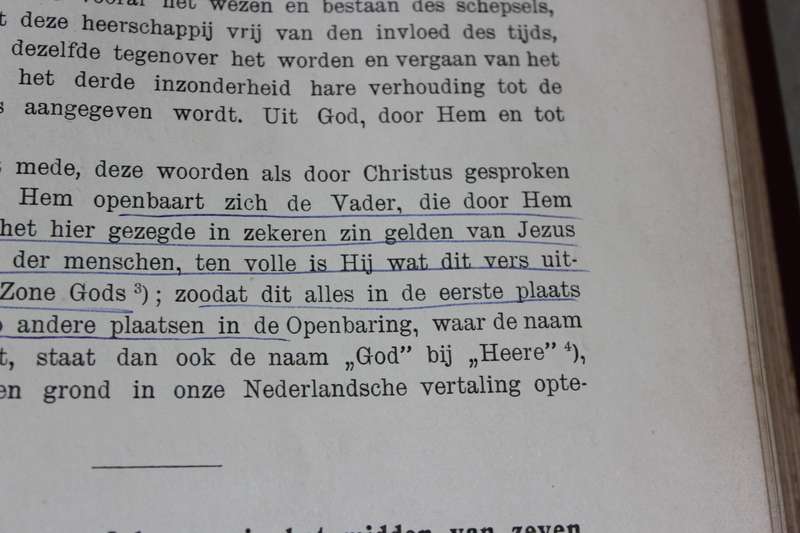 DE OPENBARING DES HEEREN AAN JOHANNES  Uitgelegd door Dr. S. Greydanus