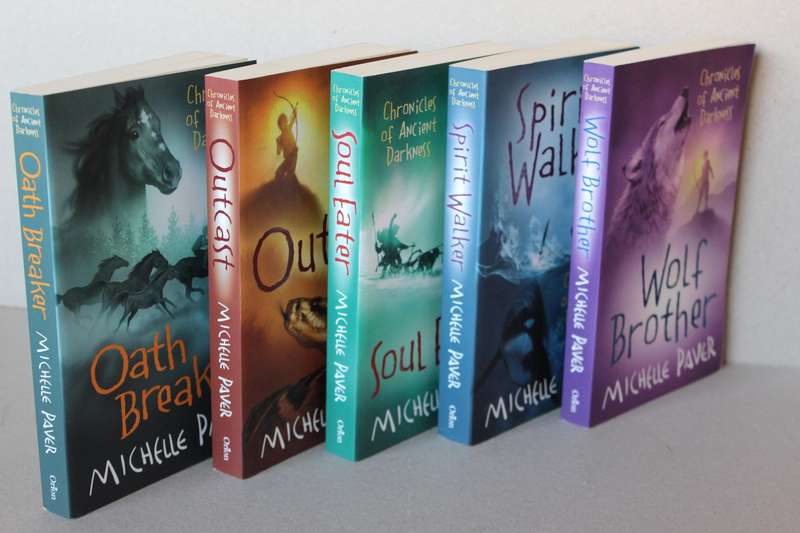 CHRONICLES OF ANCIENT DARKNESS  by Michelle Paver (First five titles in paperback)