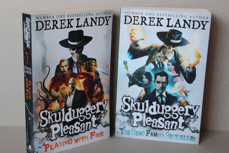 NO 1 AND 2 IN SKULDUGGERY PLEASANT SERIES  by Derek Landy