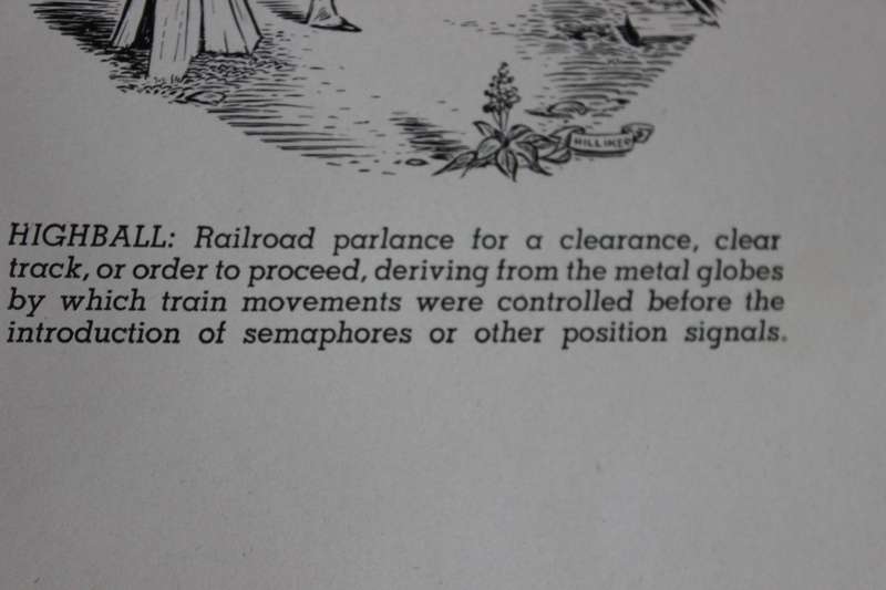 HIGHBALL  A Pageant of Trains  by Lucius Beebe