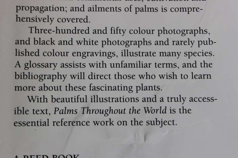 PALMS THROUGHOUT THE WORLD  by David L. Jones