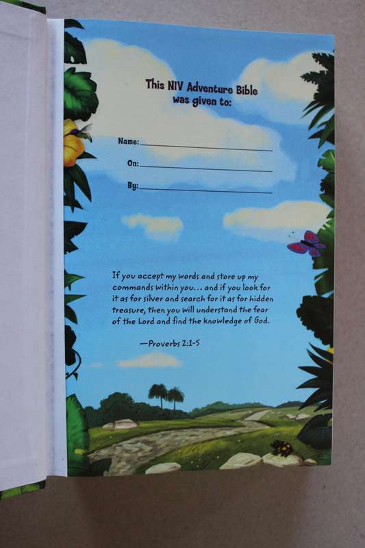 NEW INTERNATIONAL VERSION  ADVENTURE BIBLE  by Zonderkidz