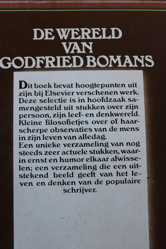 DE WERELD VAN GODFRIED BOMANS  Een keuze uit zijn beste werk