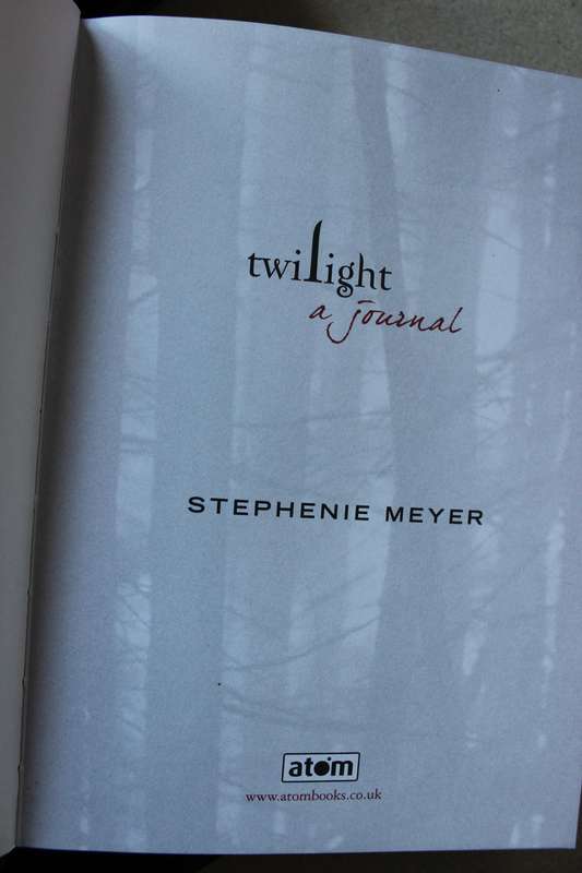 TWILIGHT SAGA JOURNALS IN A TIN