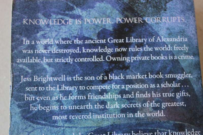 INK AND BONE  by Rachel Caine  (Volume One of the Great Library)