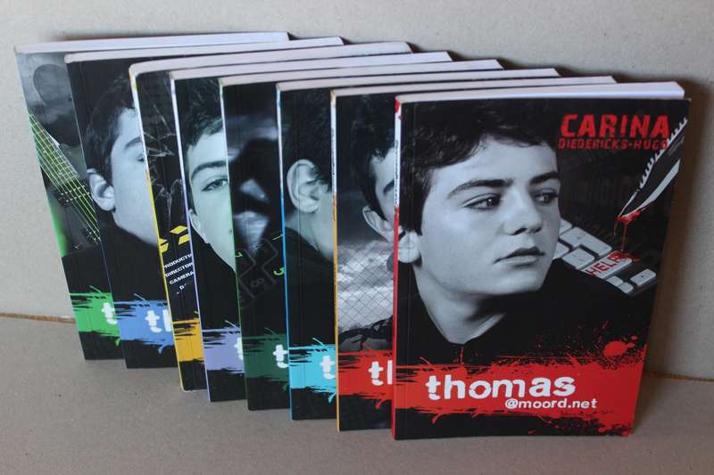 THOMAS-REEKS.  Agt Thomas-boeke  deur Carina Diedericks-Hugo  (ALMAL GETEKEN)  Sagtebande