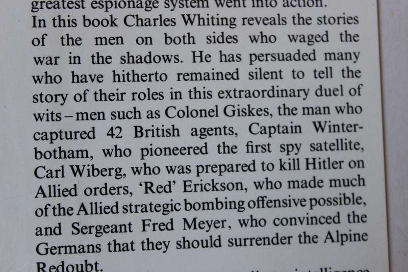 THE BATTLE FOR TWELVELAND  by Charles Whiting (British Secret Service - World War II)
