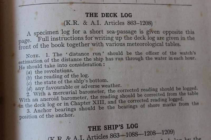 ADMIRALTY NAVIGATION MANUAL  Volume 1  1938