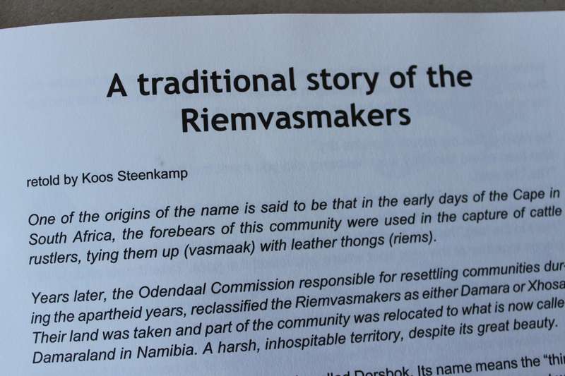 ORAL RADITION STORIES TOLD IN NAMIBIA  Edited by Rene Lotter