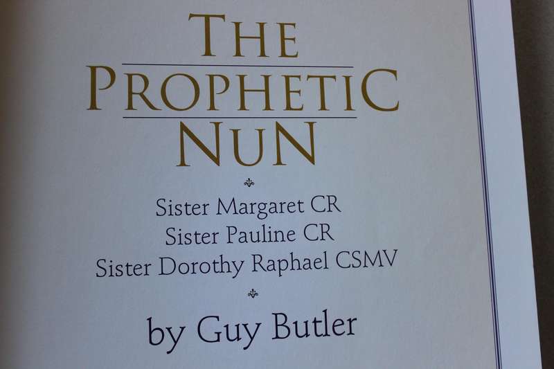 THE PROPHETIC NUN  by Guy Butler