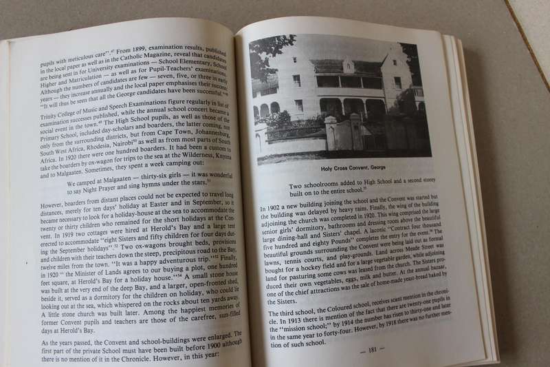 WORDLESS WITNESS  History of the Holy Cross Sisters of Southern Africa 1883-1980 by Sister McDonagh
