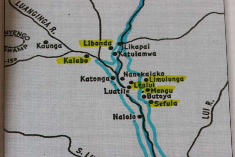 INSPIRED BY THE ZAMBEZI by David Lisle Whitehead  Memories of Barotseland and a Royal River -Liambai