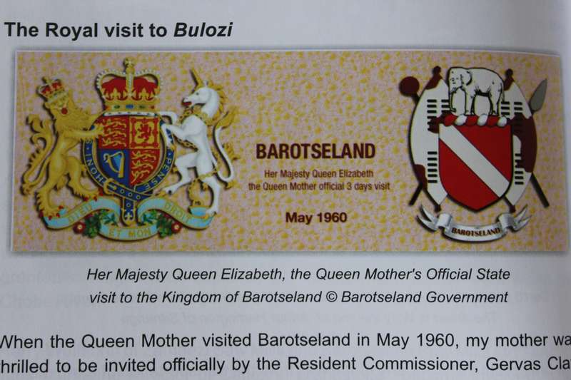INSPIRED BY THE ZAMBEZI by David Lisle Whitehead  Memories of Barotseland and a Royal River -Liambai