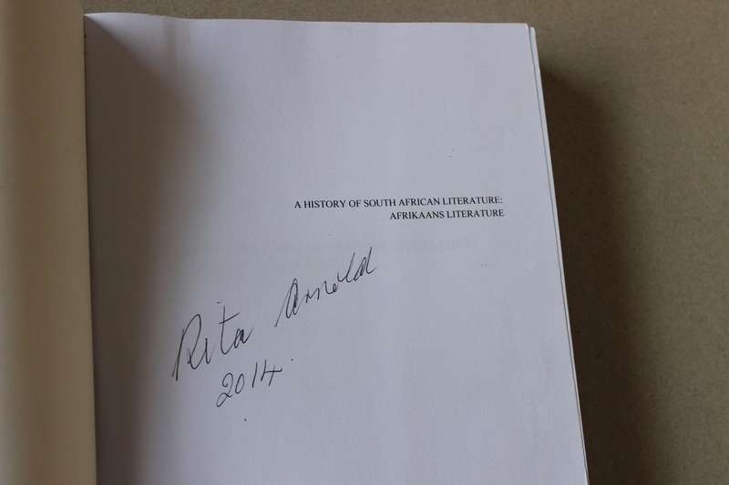 HISTORY OF SOUTH AFRICAN LITERATURE  Afrikaans Literature 17th-19th Centuries  by Jerzy Koch