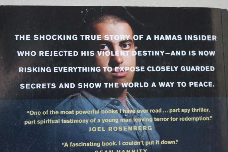 SON OF HAMAS  by Mosab Hassan Yousef  (Israeli/Palestinian Conflict)
