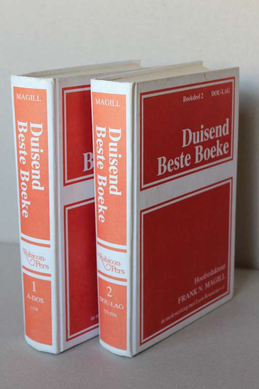DUISEND BESTE BOEKE: Boekdele 1 en 2  Hoofredakteur: Frank N. Magill